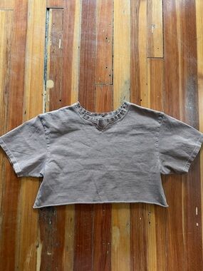 Joah Brown cropped tshirt